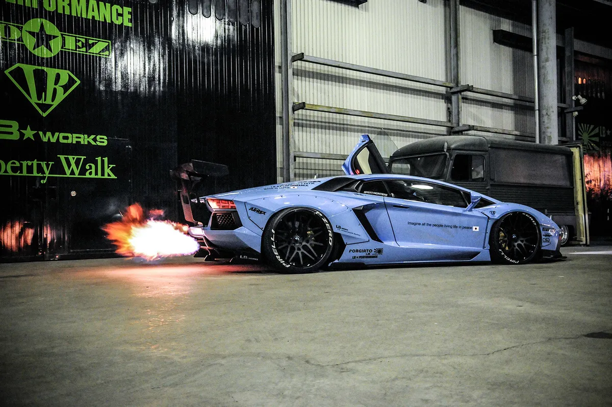 Lamborghini Aventador on Forgiato Maglia wheels