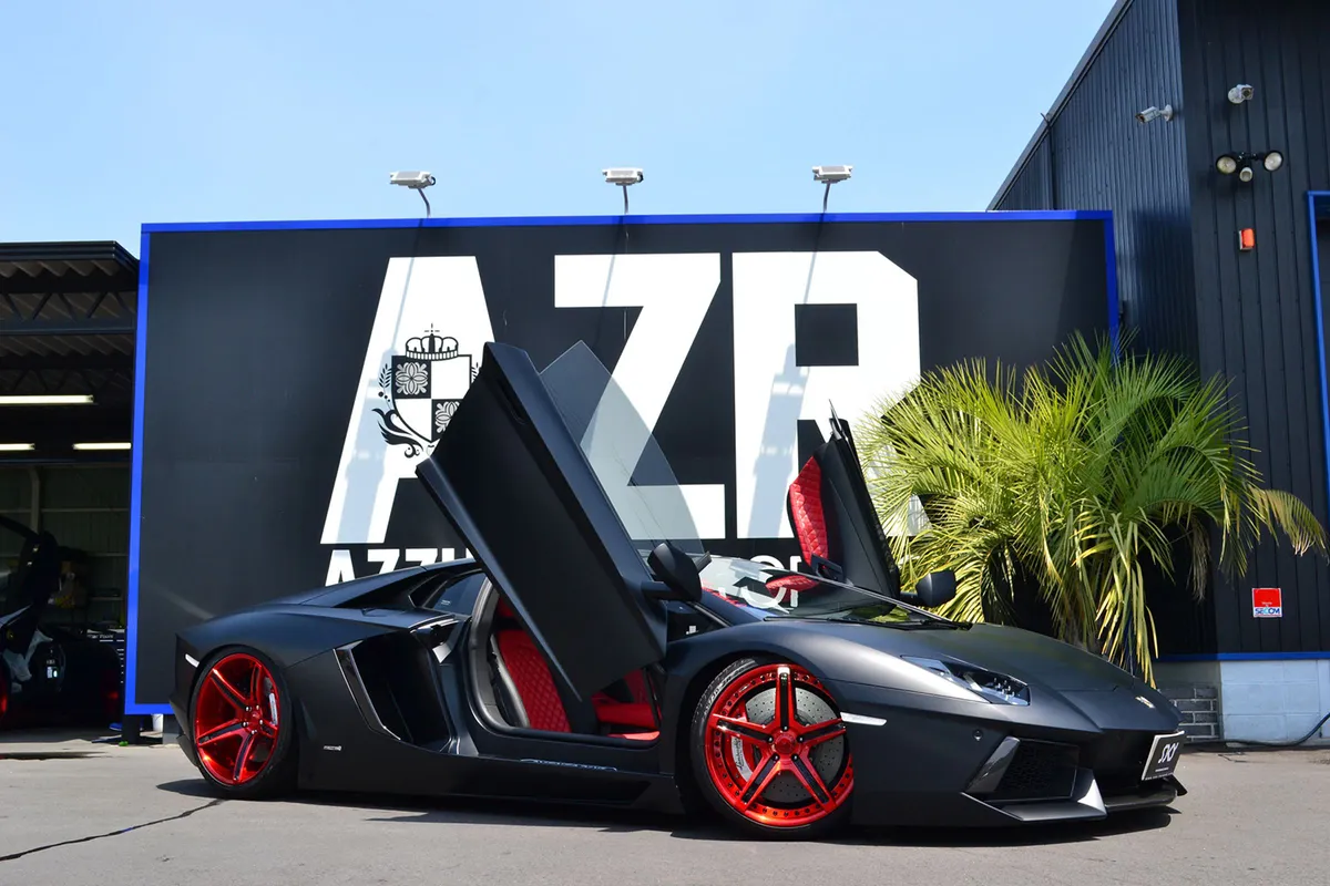Lamborghini Aventador on Forgiato S201 wheels