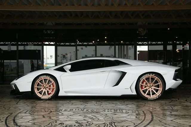 Lamborghini Aventador on Forgiato S206 Ecx wheels