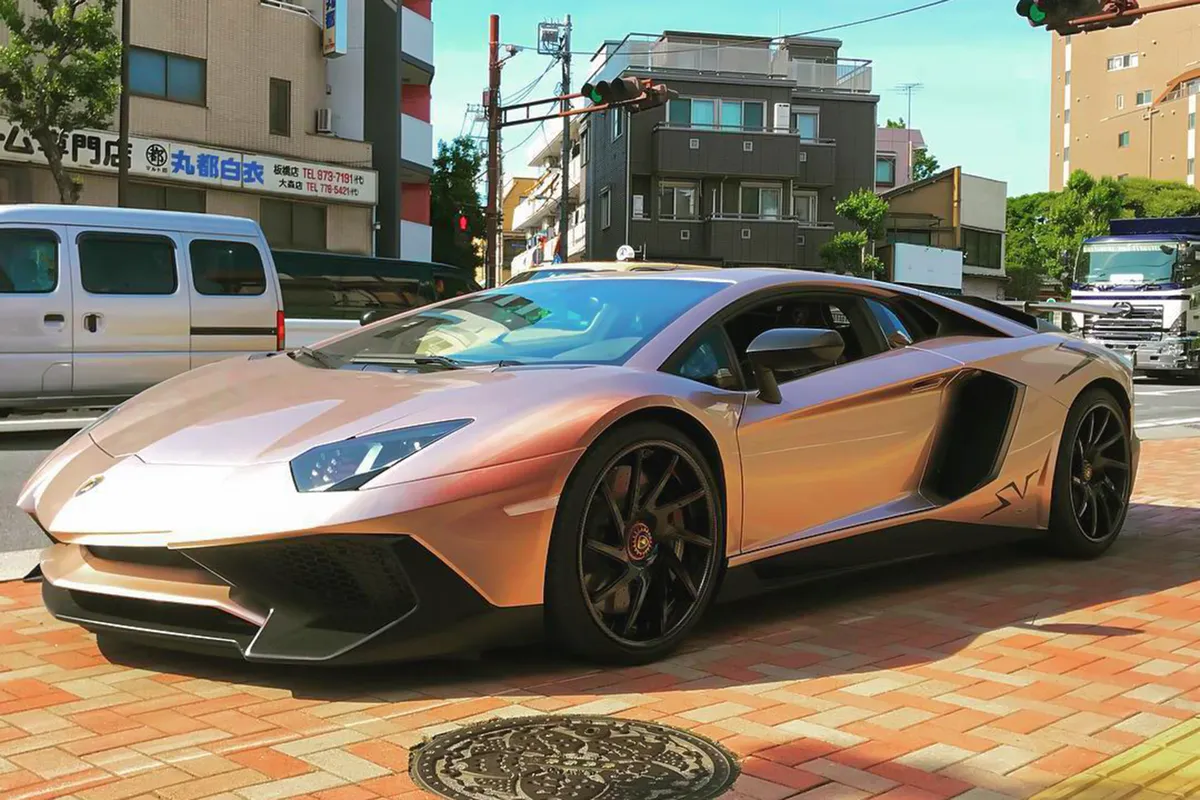 Lamborghini Aventador on Forgiato S217 wheels