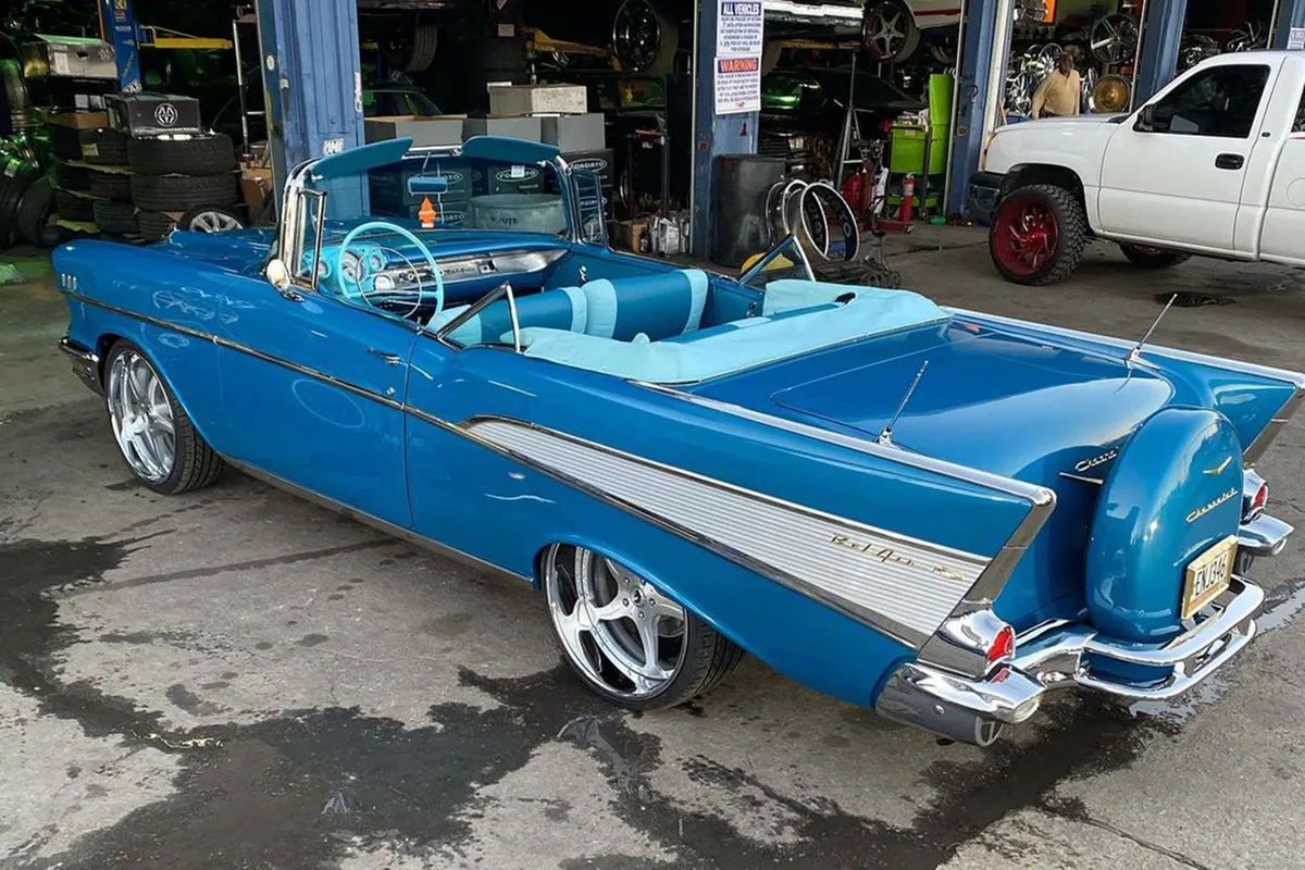 Chevrolet Belair on Forgiato Curva wheels