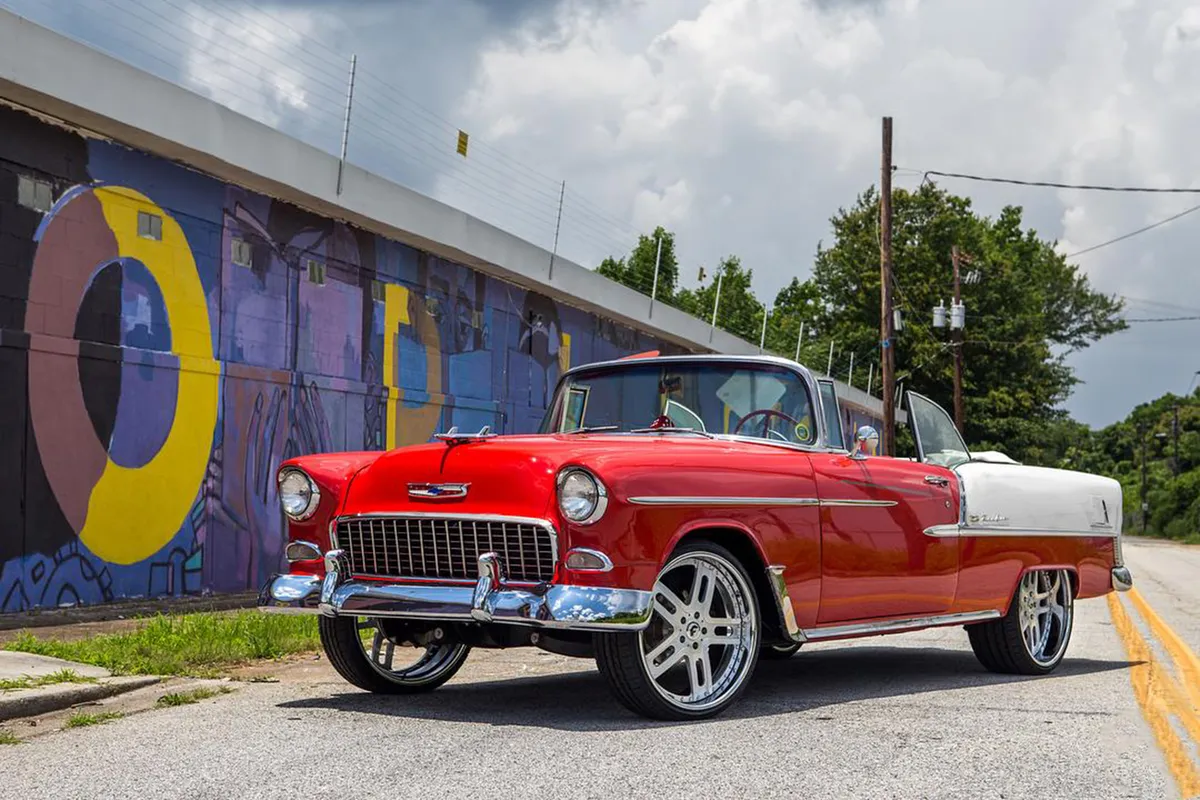 Chevrolet Belair on Forgiato Estremo wheels