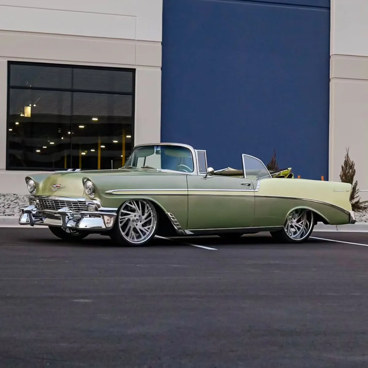 Chevrolet Belair on Forgiato Sr02 wheels
