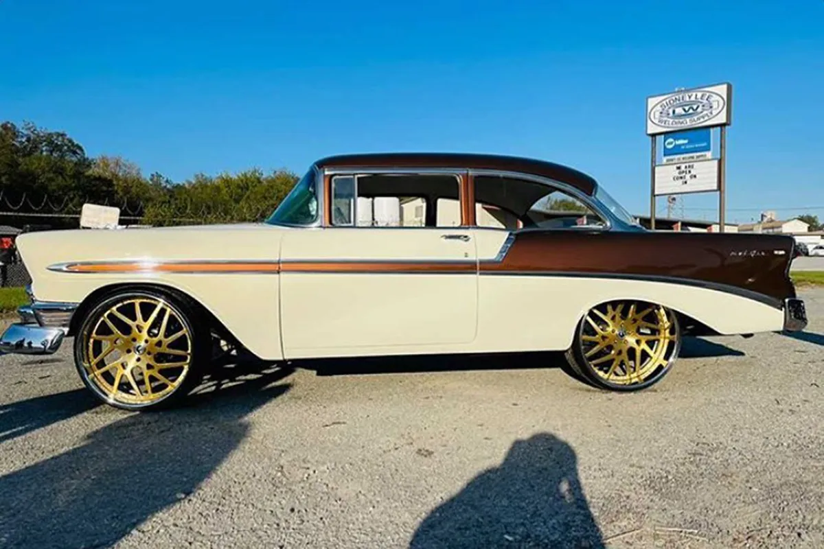 Chevrolet Belair on Forgiato Twisted Maglia Ff wheels