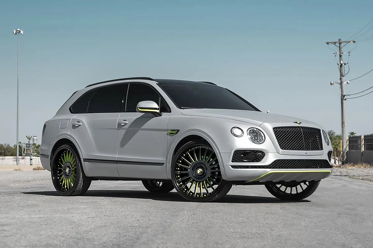 Bentley Bentayga on Forgiato Andata wheels