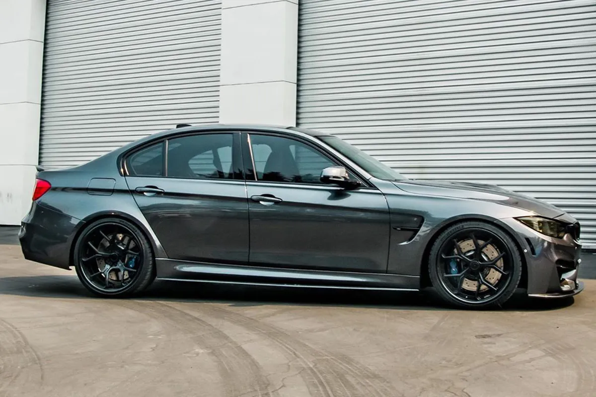 BMW BMW 3 Series on Forgiato Quadri-ECL wheels