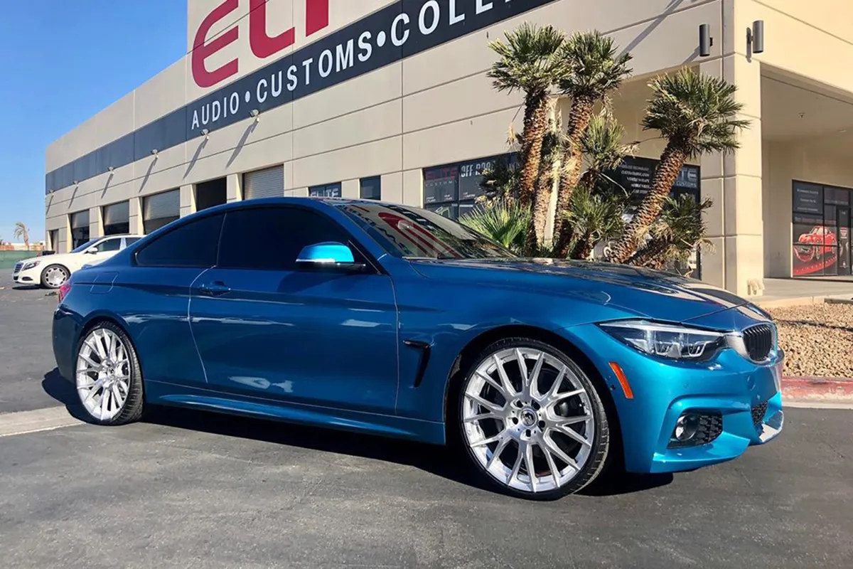 BMW BMW 4 Series on Forgiato Flow 001 wheels