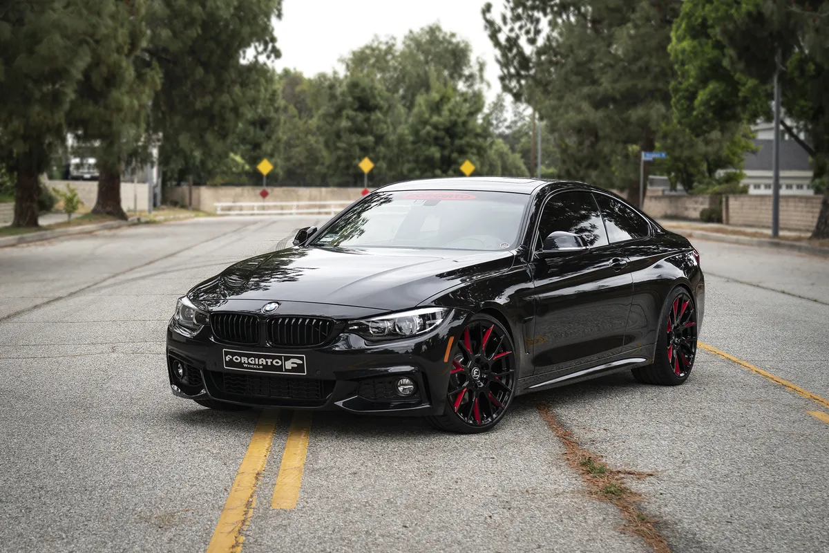 BMW 4 Series on Forgiato Flow wheels