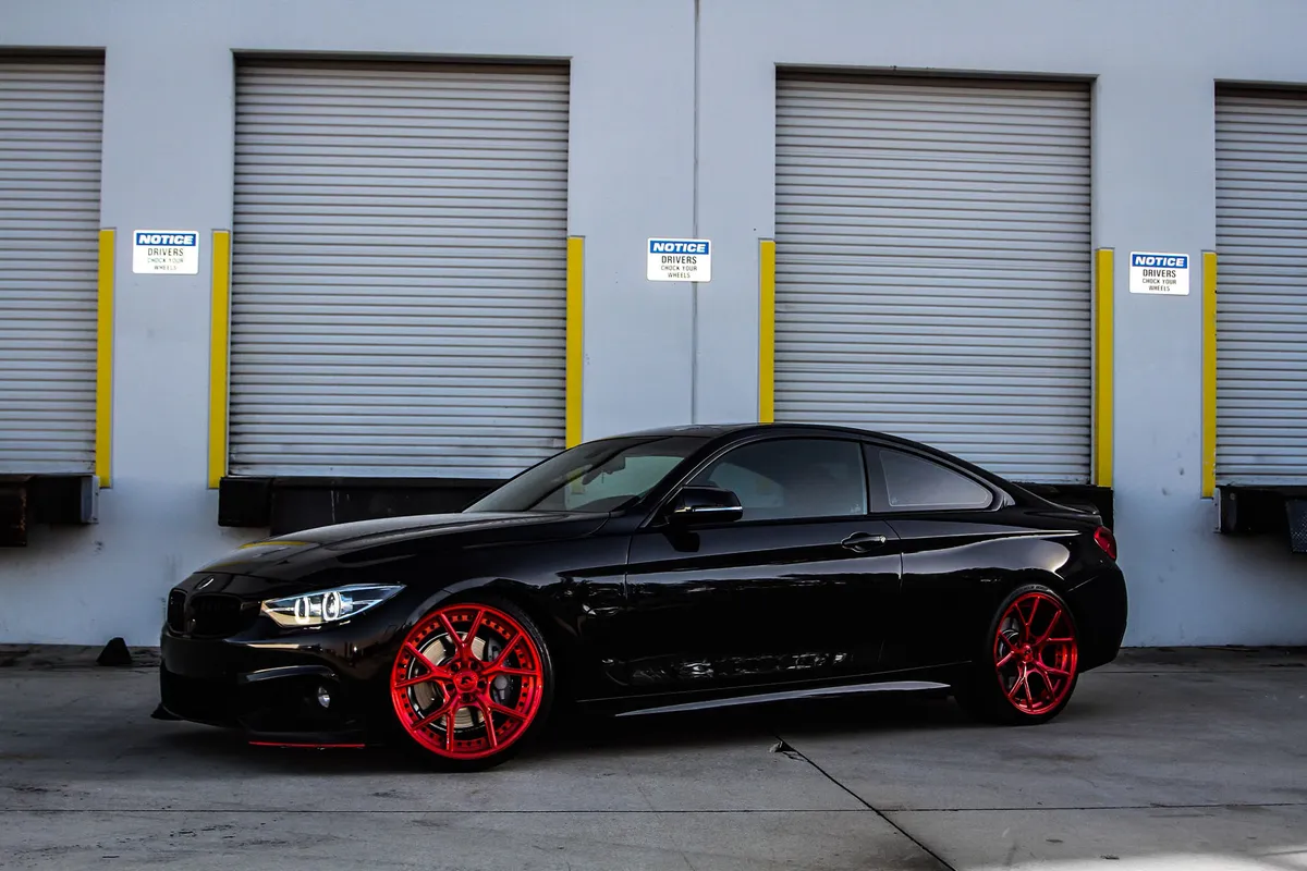 BMW BMW 4 Series on Forgiato Tec S2 wheels