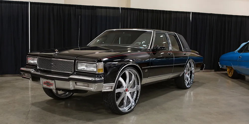 Chevrolet Box Chevy on Forgiato Quattresimo wheels