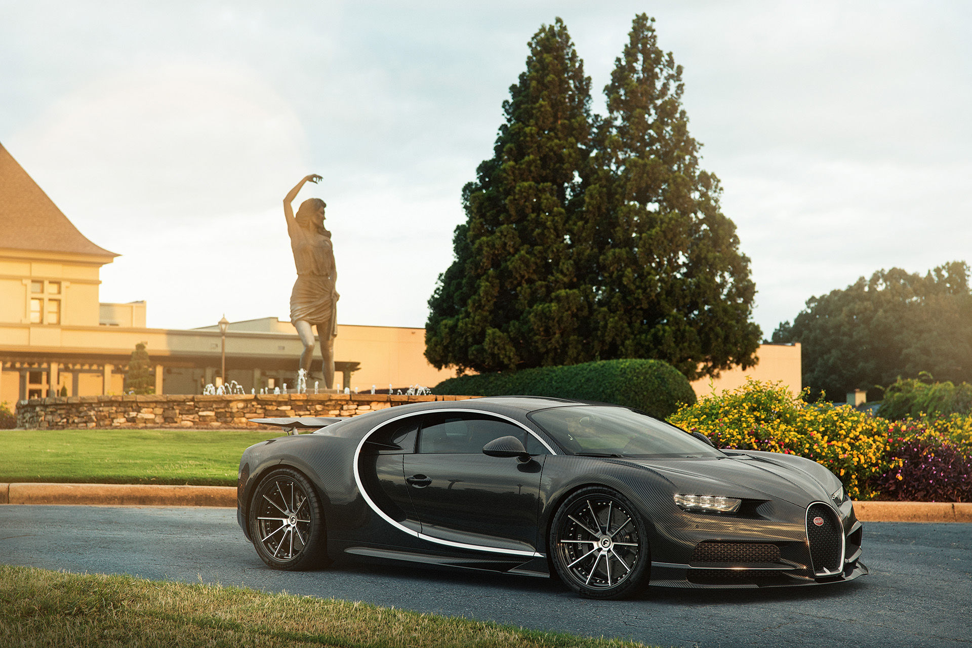 Bugatti Chiron on Tec 2.4