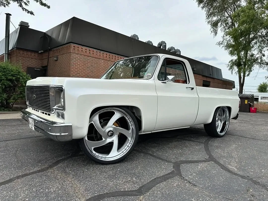 Chevrolet C10 on Forgiato Sr01 wheels