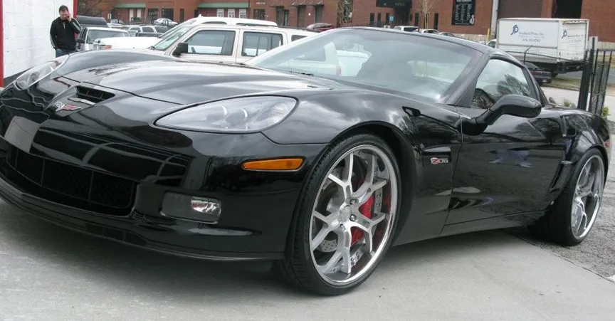 Chevrolet C6 on Forgiato GTR wheels