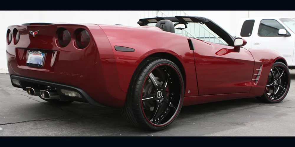 Chevrolet C6 on Forgiato Quinto wheels