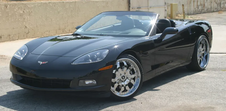 Chevrolet C6 on Forgiato Tello wheels