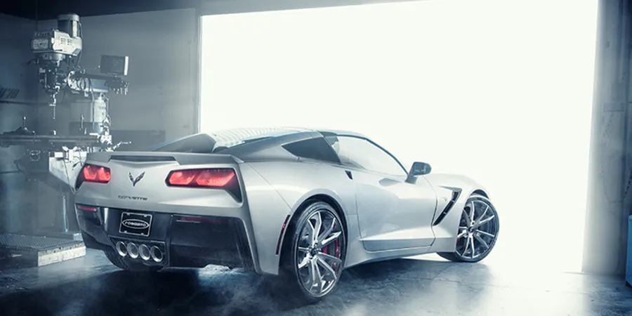 Chevrolet C7 on Forgiato F2.01 wheels
