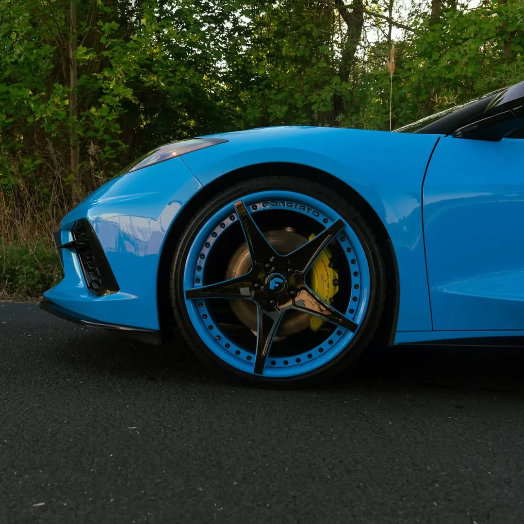 Chevrolet C8 on Forgiato 4 wheels