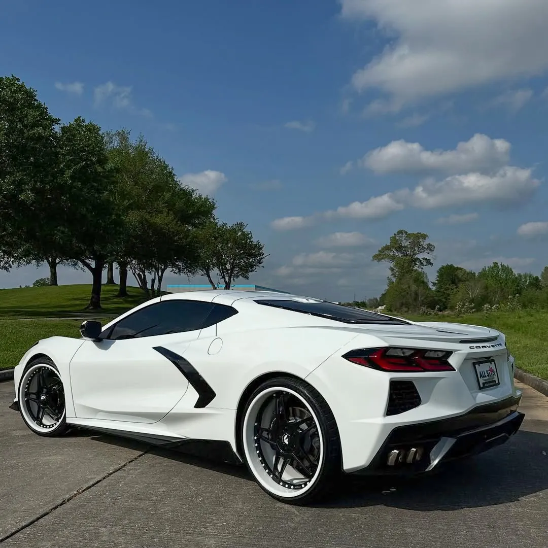 Chevrolet C8 on Forgiato Affilato wheels