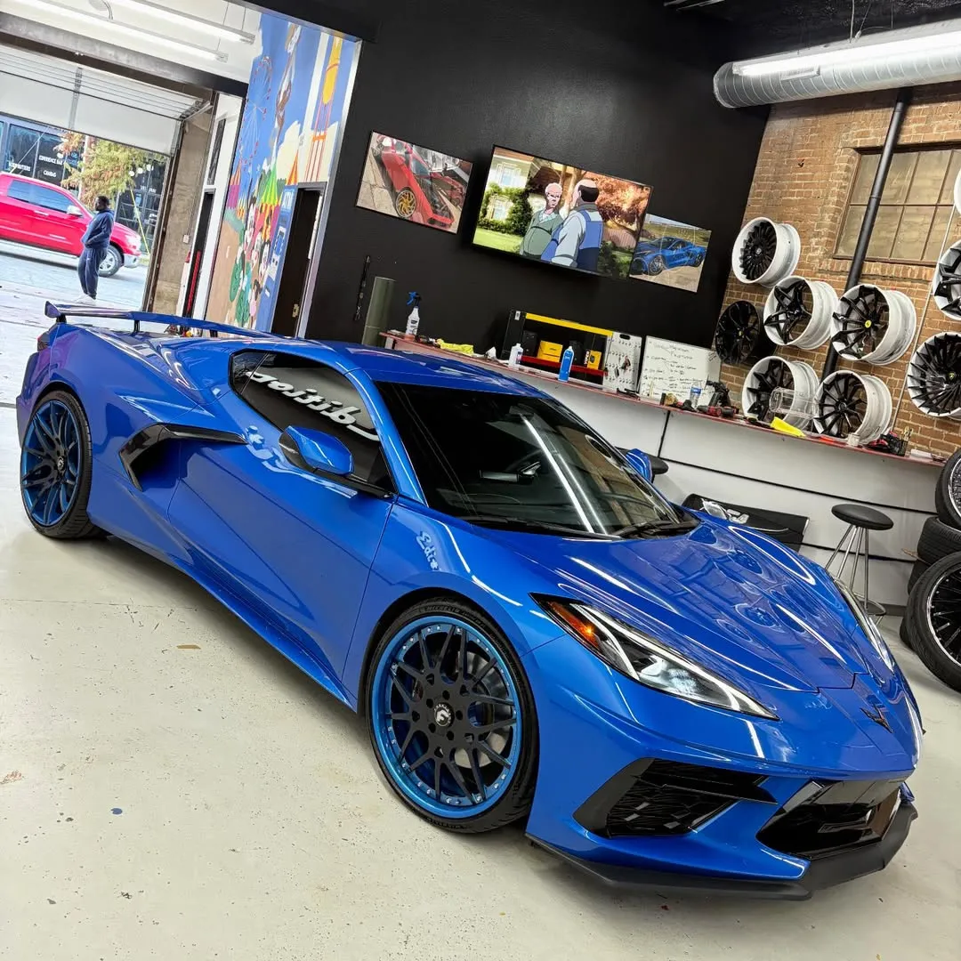 Chevrolet C8 on Forgiato Maglia wheels
