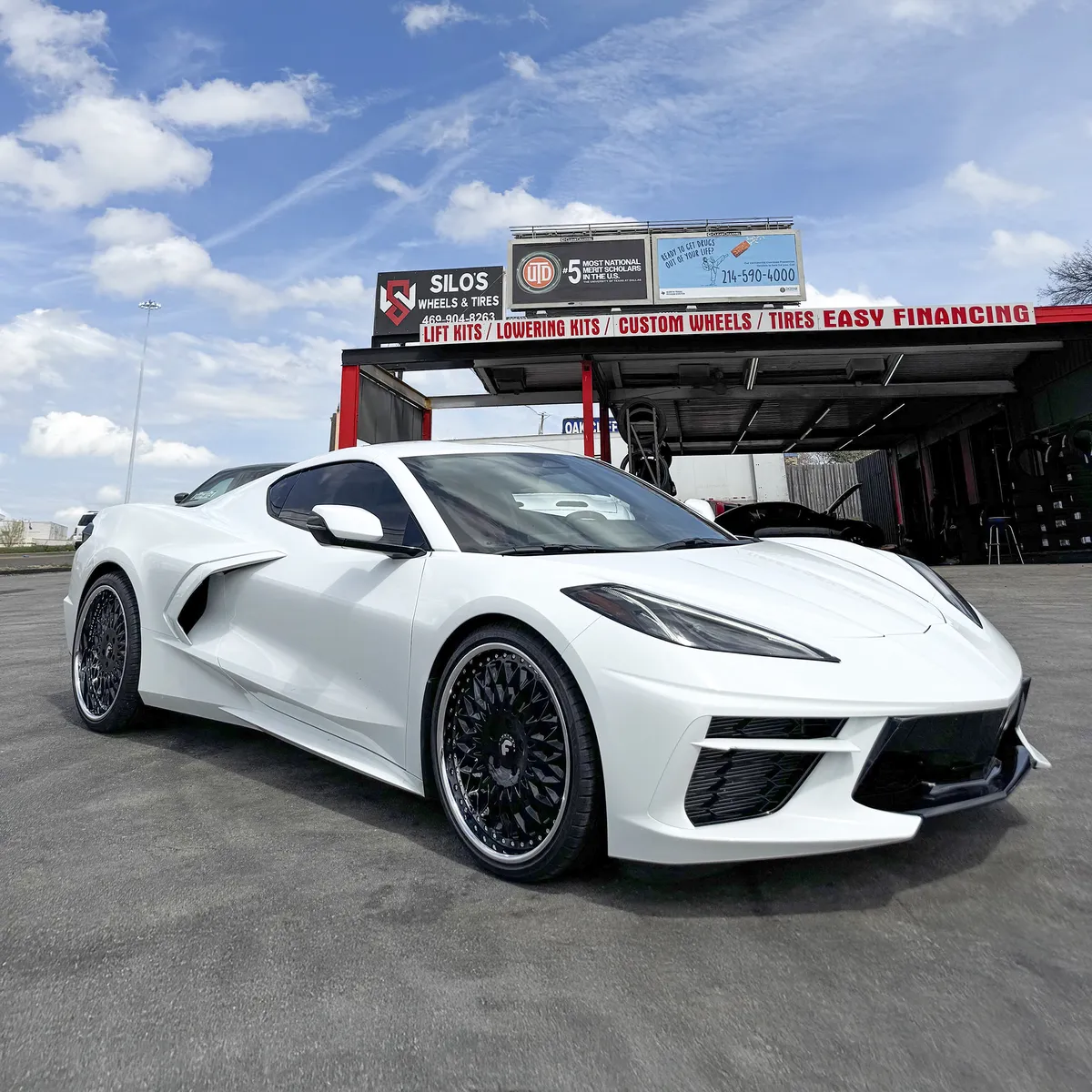 Chevrolet C8 on Forgiato Sona wheels