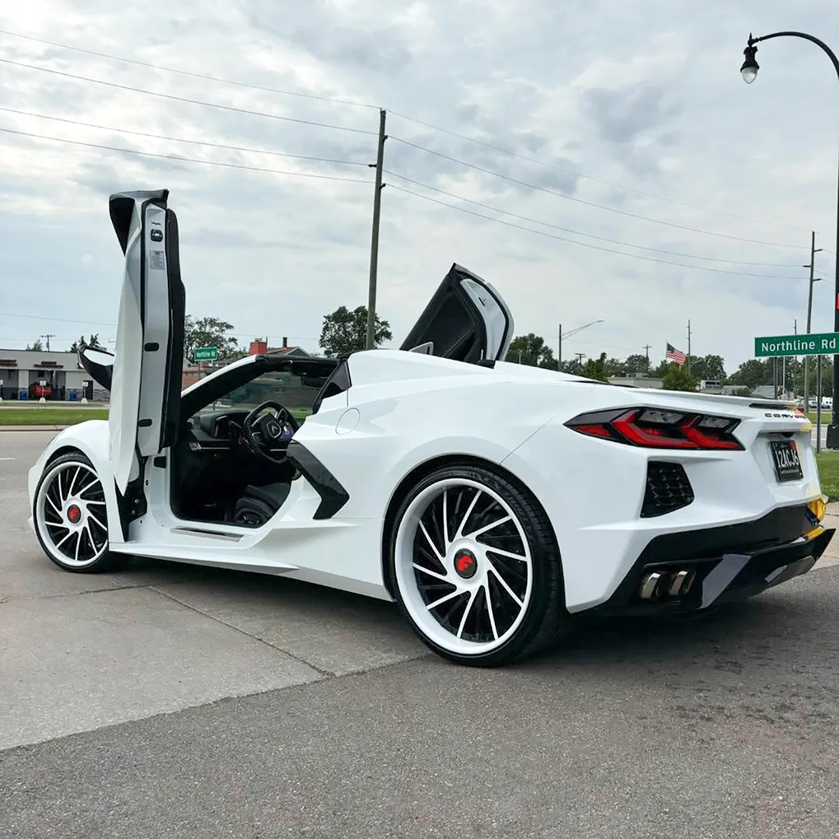 Chevrolet C8 on Forgiato Ventoso wheels