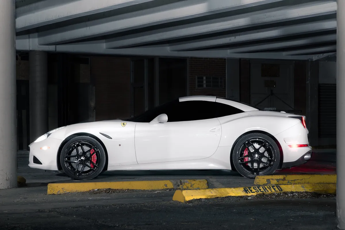 Ferrari California on Forgiato Dieci-ECX wheels