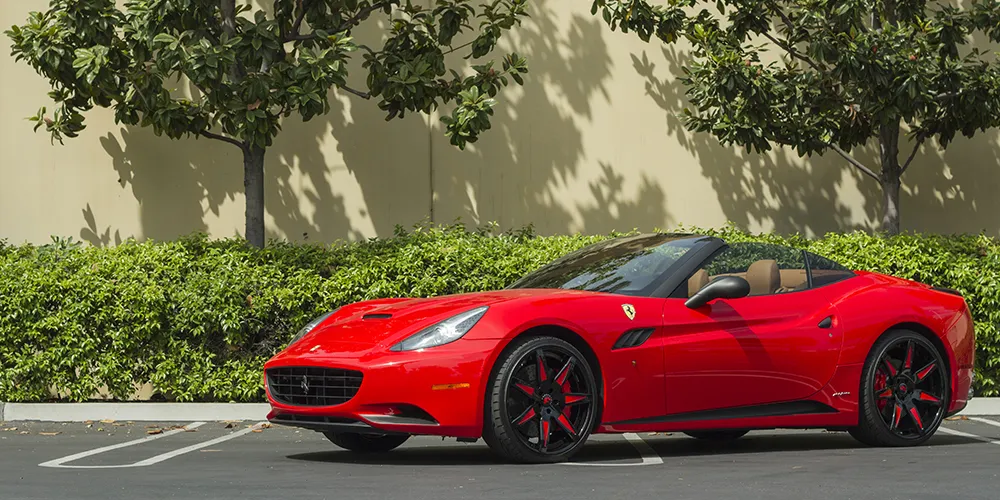 Ferrari California on Forgiato Esporre-ECL wheels