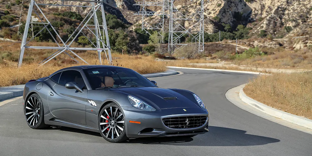 Ferrari California on Forgiato Lavorato-ECL wheels