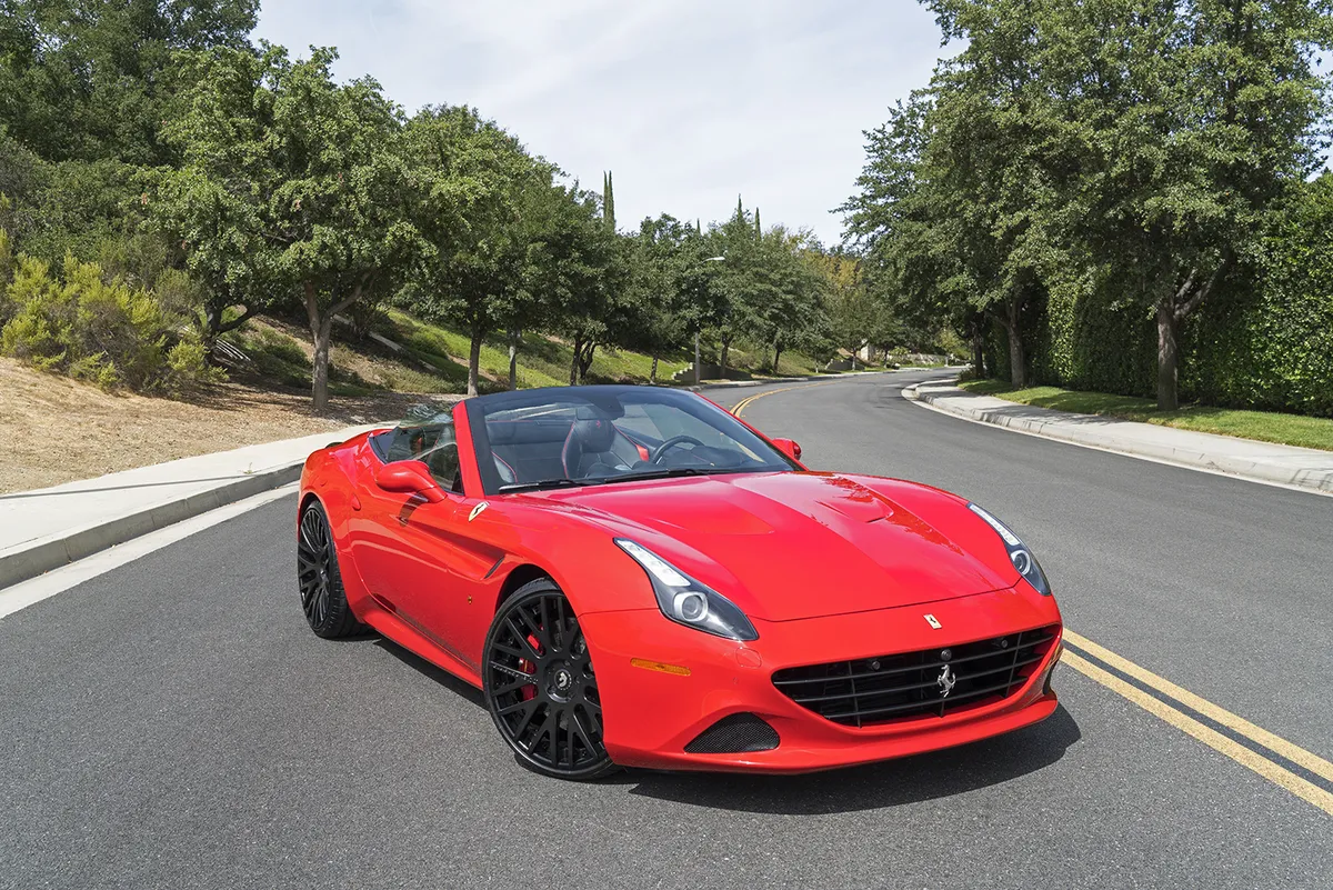 Ferrari California on Forgiato S205 wheels