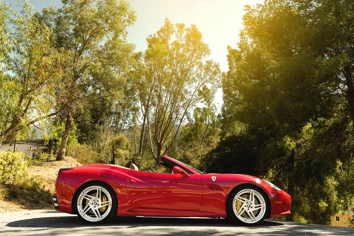 Ferrari California on Forgiato Tec 2.1 wheels