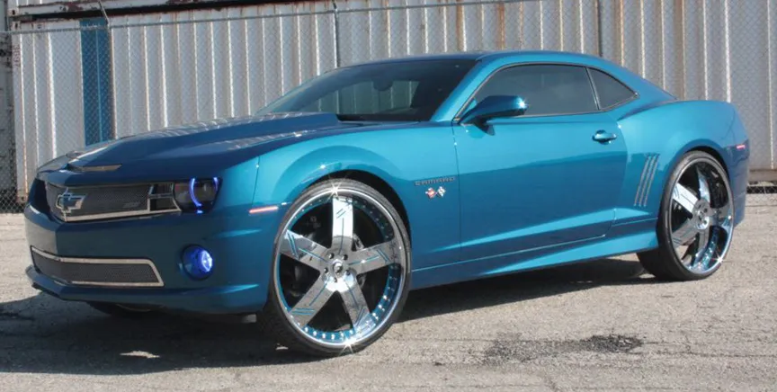Chevrolet Camaro on Forgiato Barra wheels