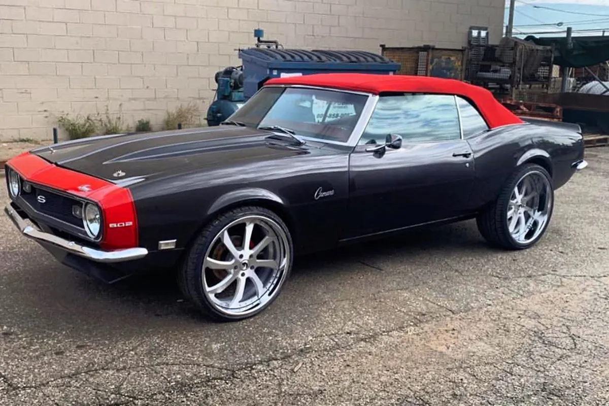 Chevrolet Camaro on Forgiato Fondare wheels