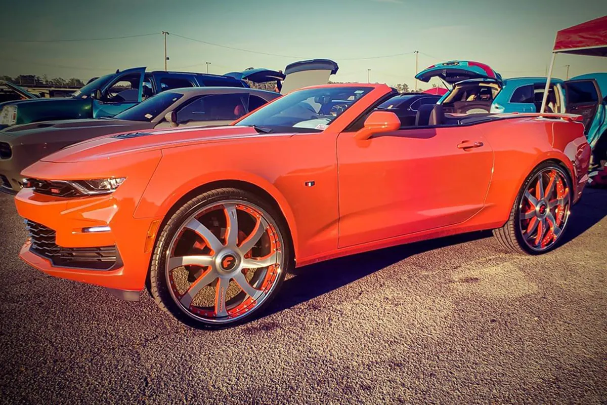 Chevrolet Camaro on Forgiato Quattresimo wheels