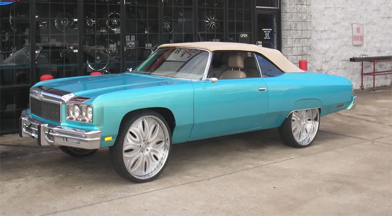 Chevrolet Caprice on Forgiato Giordano L wheels