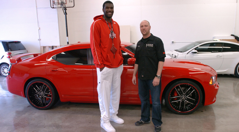 Celebrity on Greg Oden Vizzo
