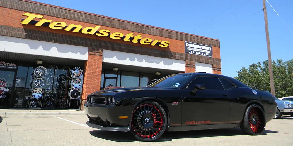 Dodge Challenger on Forgiato Andata wheels