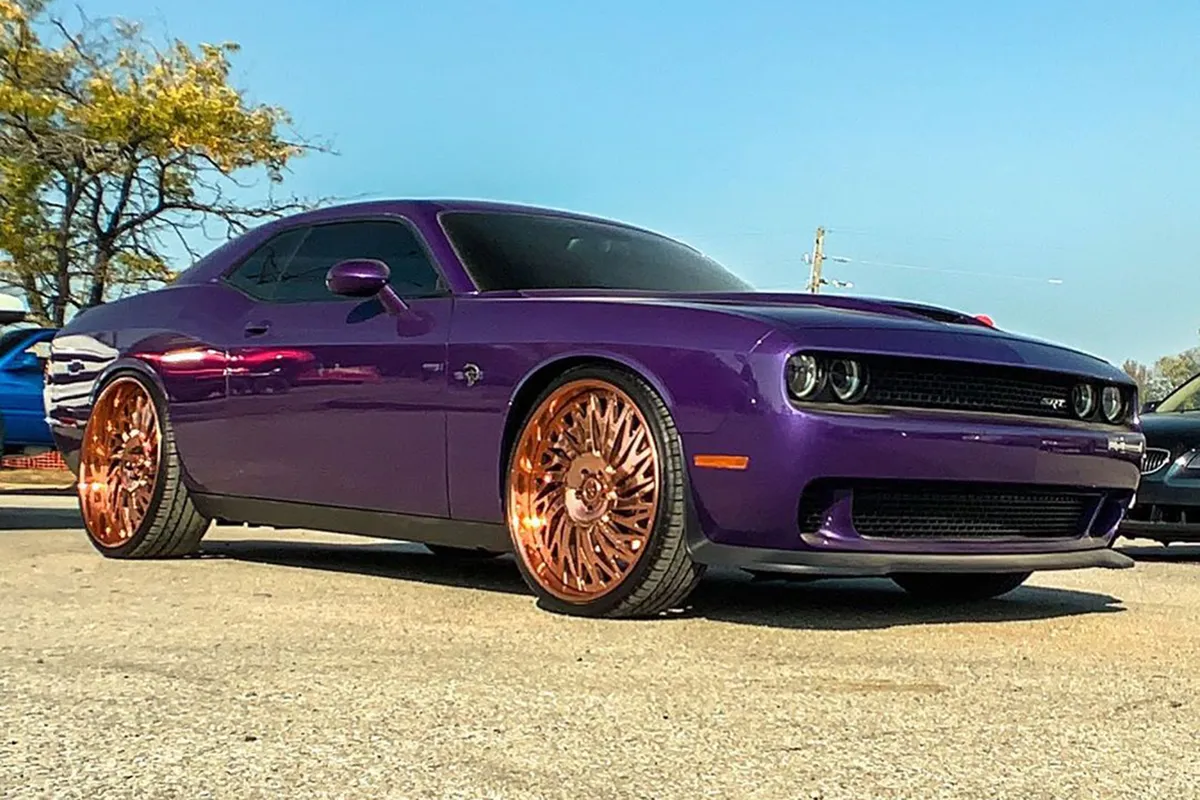Dodge Challenger on Forgiato Biaforca wheels