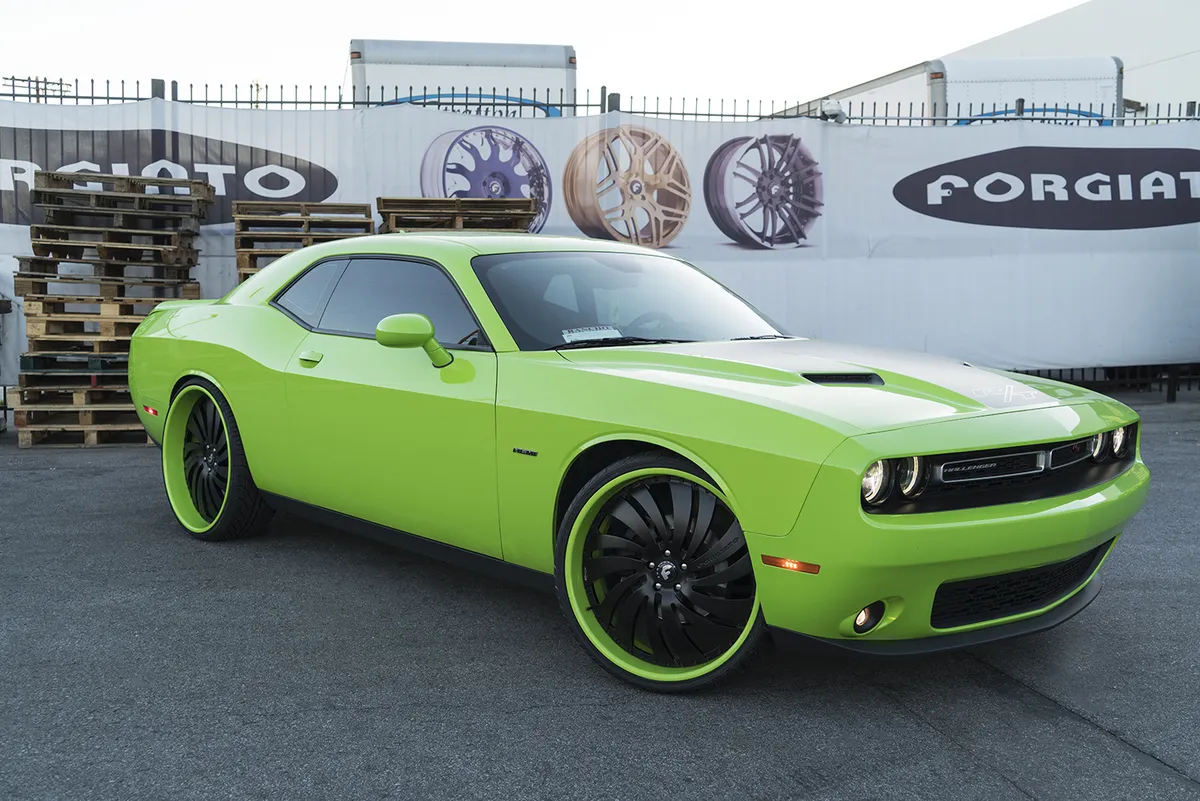 Dodge Challenger on Forgiato Canale-L wheels