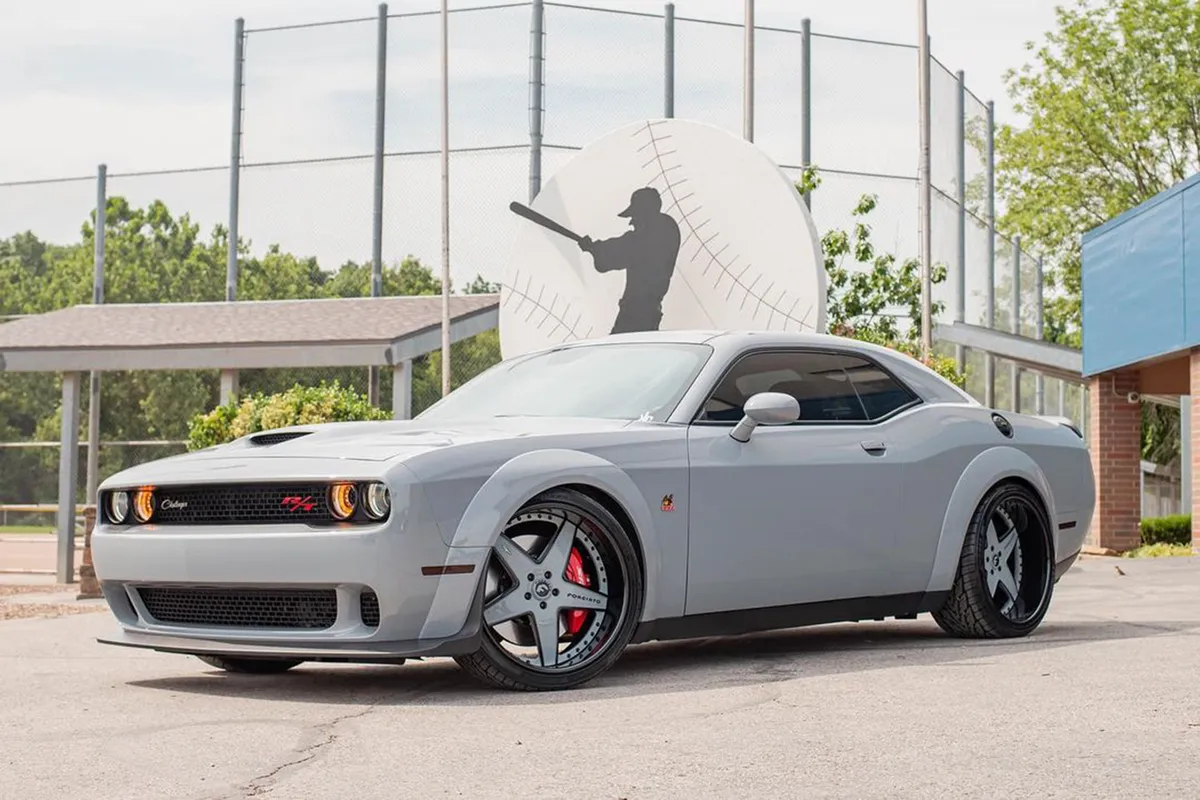 Dodge Challenger on Forgiato Classico wheels