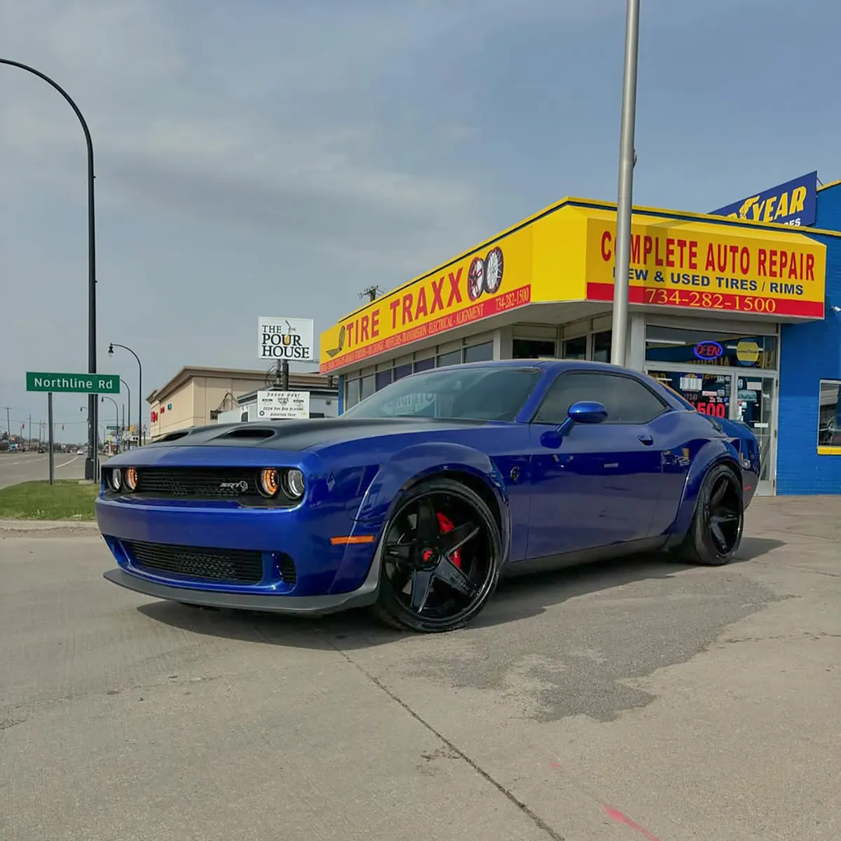 Dodge Challenger on Forgiato Classico Ecl Cut Spoke wheels