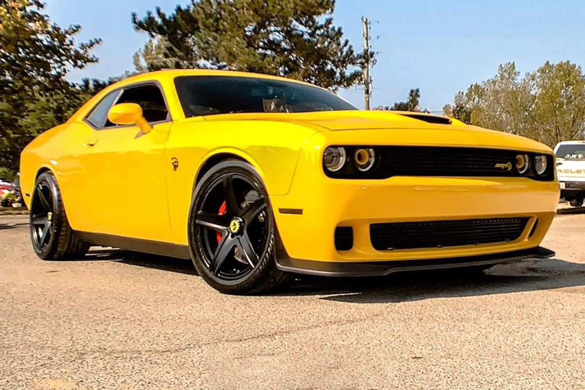 Dodge Challenger on Forgiato Classico-M wheels
