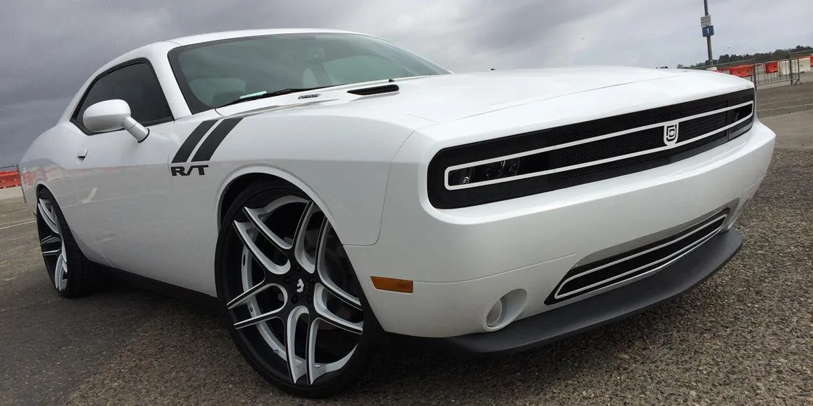 Dodge Challenger on Forgiato Dieci-ECL wheels