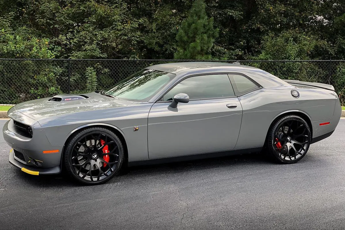 Dodge Challenger on Forgiato Drea-M wheels