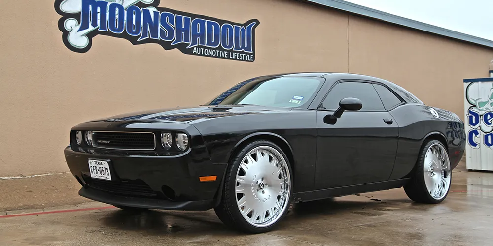 Dodge Challenger on Forgiato Enzo-L wheels