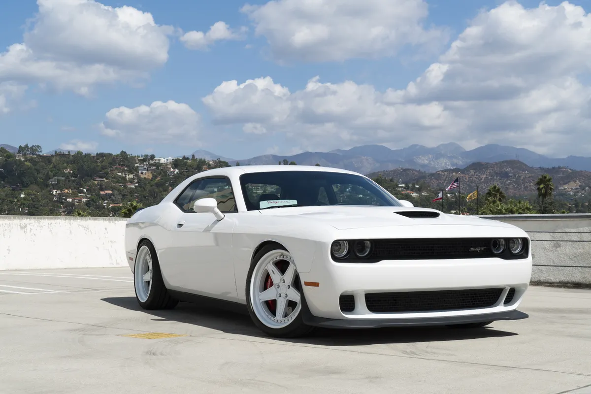 Dodge Challenger on Forgiato FV1 wheels