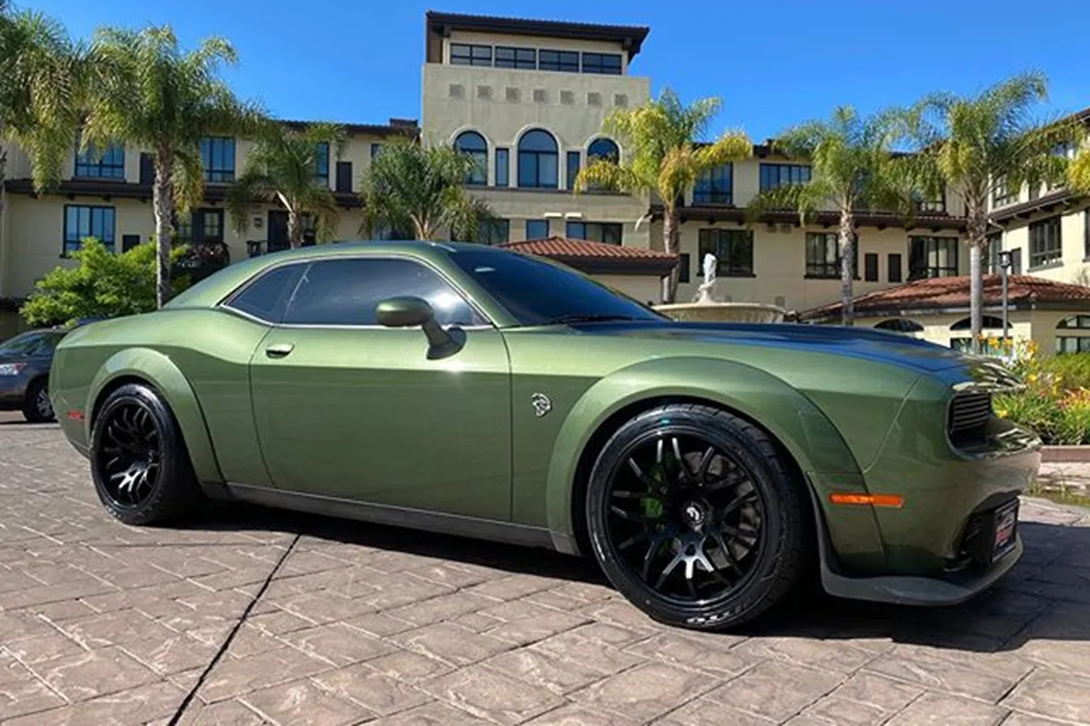 Dodge Challenger on Forgiato Maglia-ECX wheels