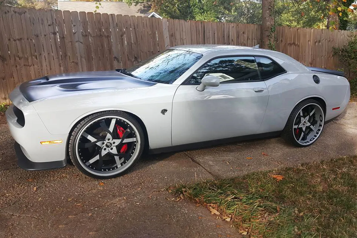 Dodge Challenger on Forgiato Misto wheels