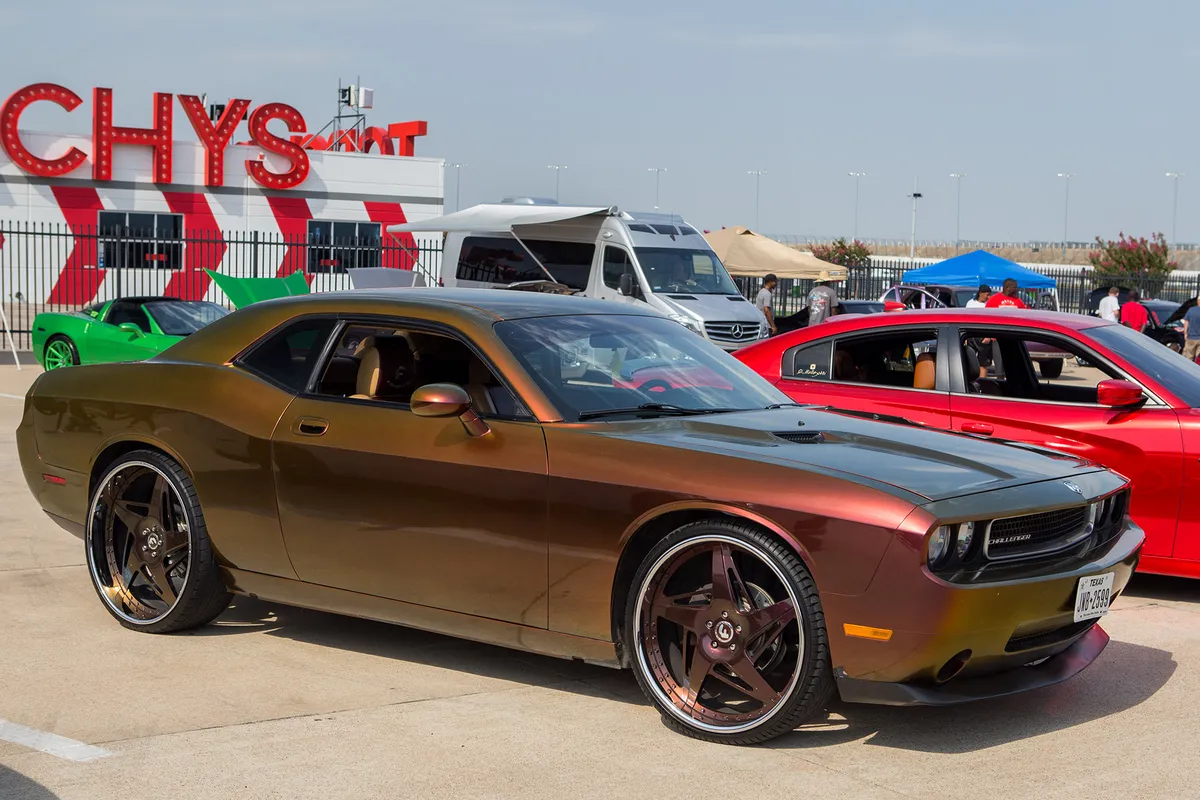 Dodge Challenger on Forgiato Spacco-M wheels