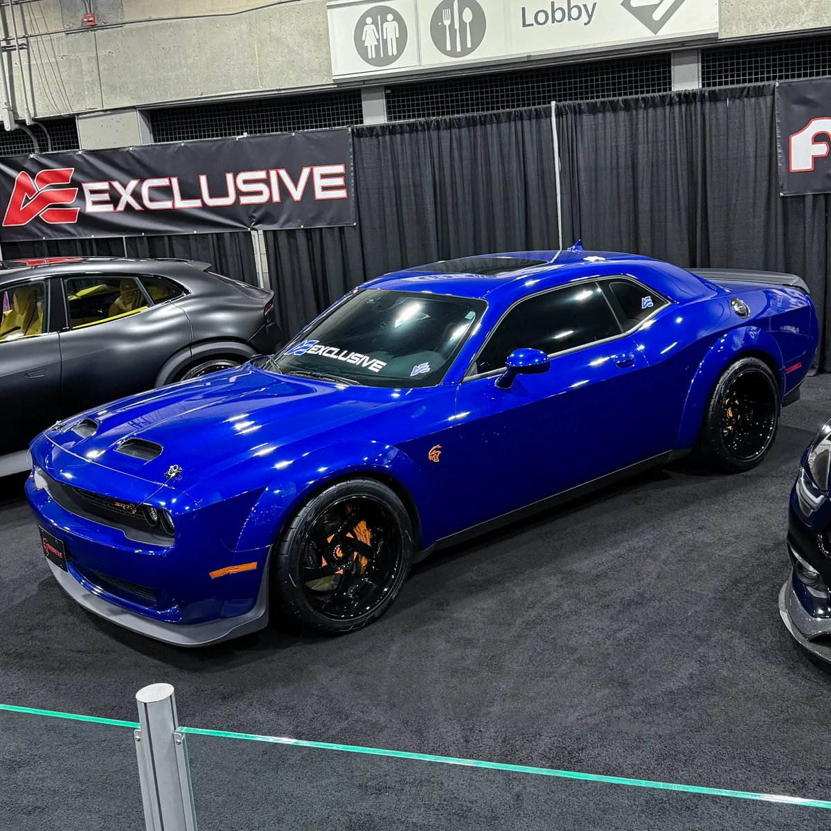 Dodge Challenger on Forgiato Sr001 wheels