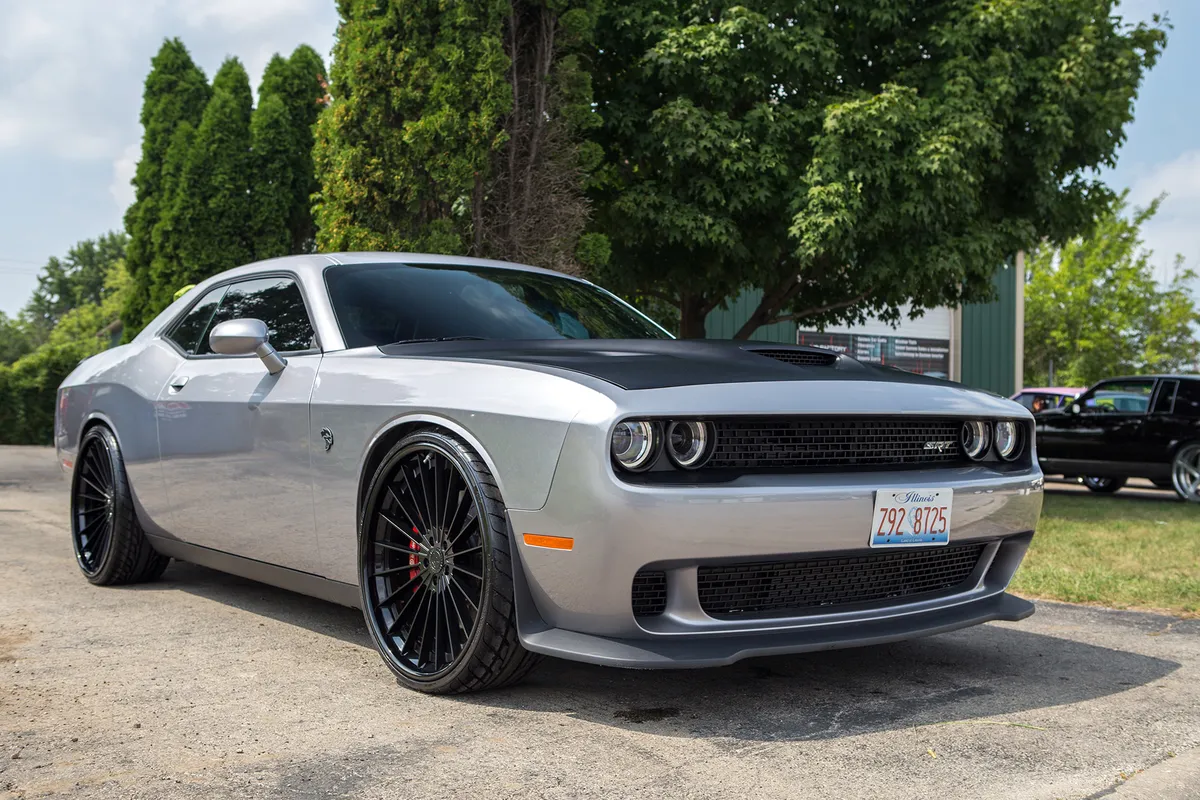 Dodge Challenger on Forgiato Tec 3.1 wheels